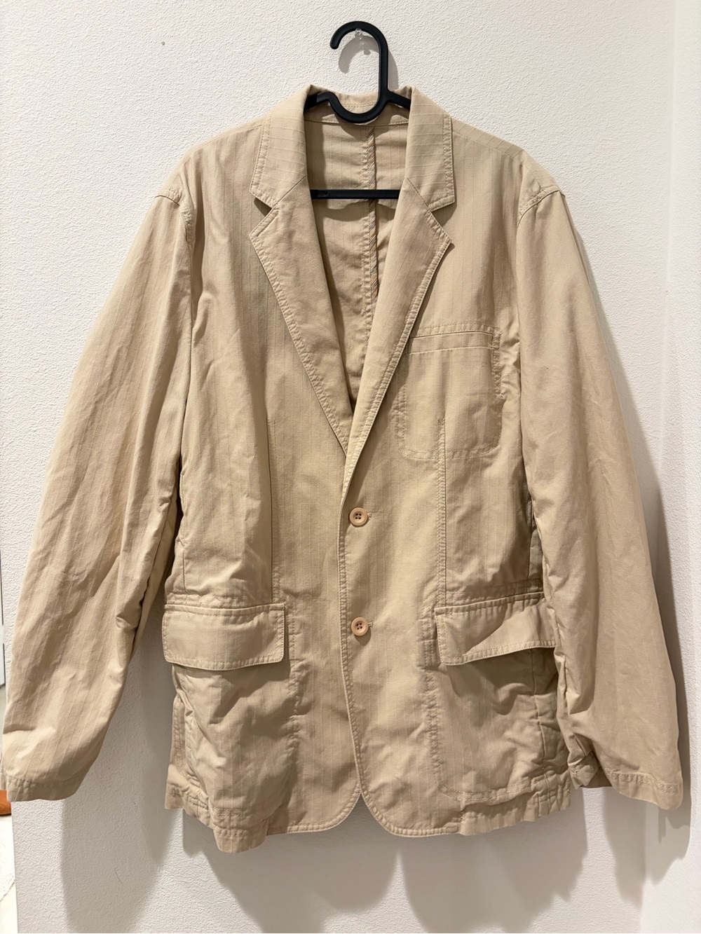 Calvin Klein Men's Casual Beige Blazer Jacket